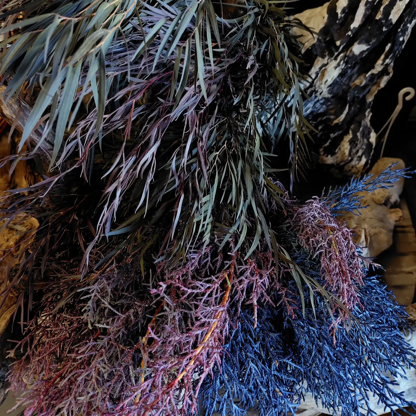 ブルーアイス　染