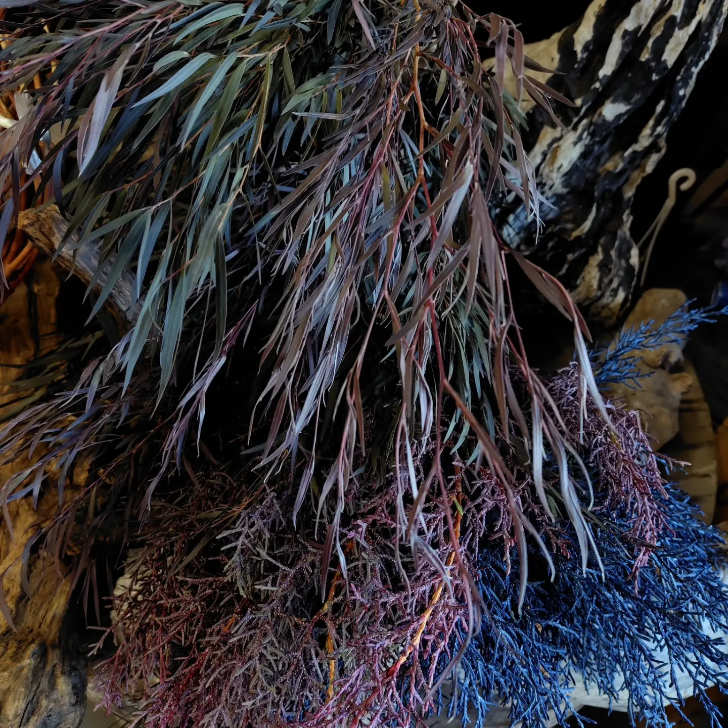 ブルーアイス　染