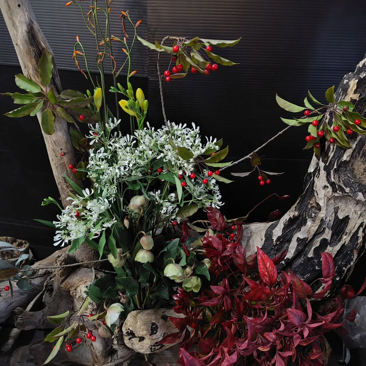 お店に添えるお花