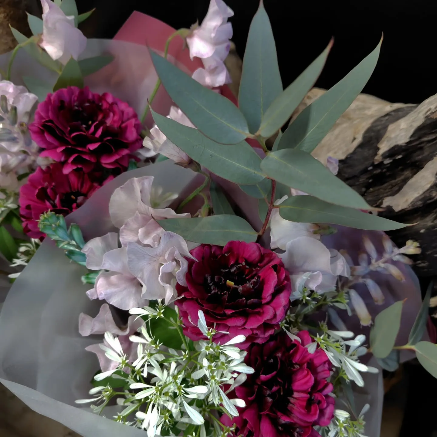 お店に添えるお花